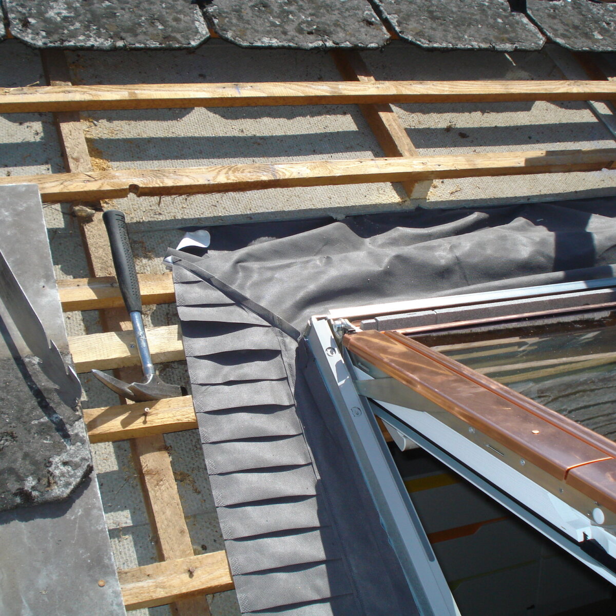 Dachfenster austausch eternit dach anschluss unterdach